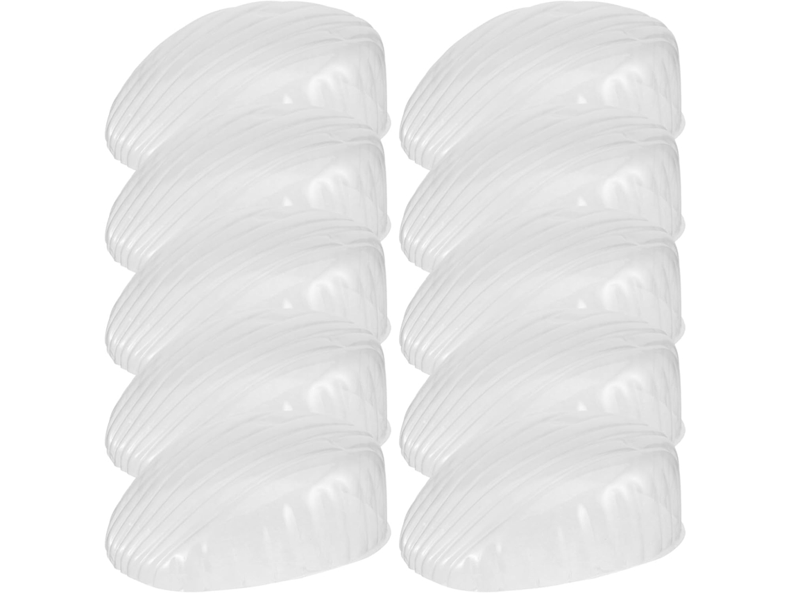 Soporte Blanco Pvc Gorras Béisbol Verano 10 Unidades Diseño Multifuncional Fácil Colocar Mover Almacenamiento