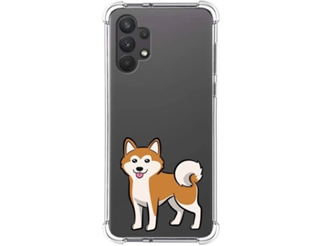 Carcasa Samsung Galaxy A32 4G TUMUNDOSMARTPHONE Dibujos Antigolpes Perros 02 Multicolor