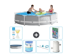 Intex Piscina Prism Frame Redonda - 305x76 Cm - 7-peças S130