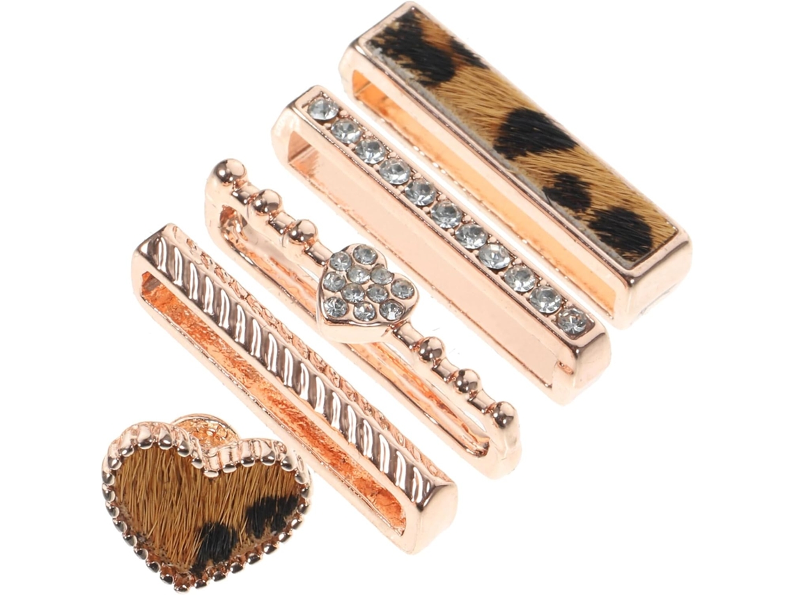 Charms Correa Reloj Anillos Decorativos Accesorio Metálico Elegante
