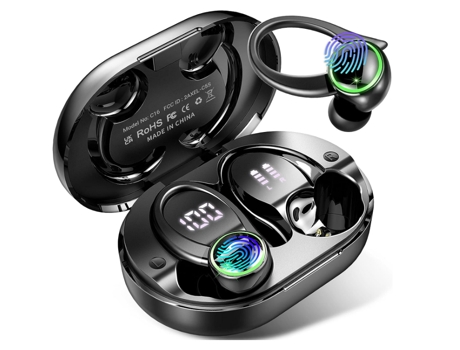 Auriculares inalámbricos, Auriculares inalámbricos Bluetooth 5.3 Auriculares con micrófono, Auriculares inalámbricos 50H Cancelación de Ruido estér...