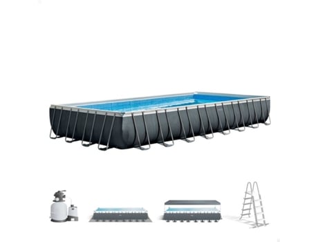 Piscina Tubular INTEX 26374 (com Bomba - 54368 L - 488x132cm)