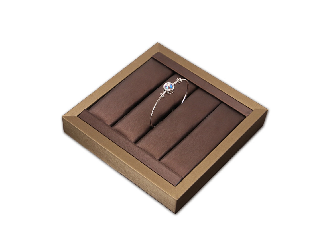 Organizador de joyería para anillos y aretes (14x14x2.5cm) Kofihety