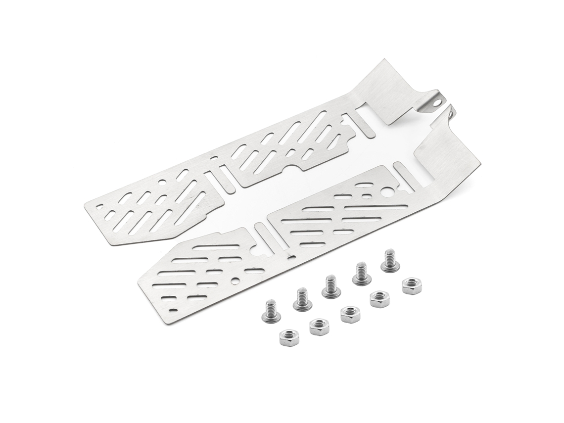 Placa Protectora Antivuelco De Acero Inoxidable Para Chasis De Coche Teledirigido Traxxas Trx4 1/10
