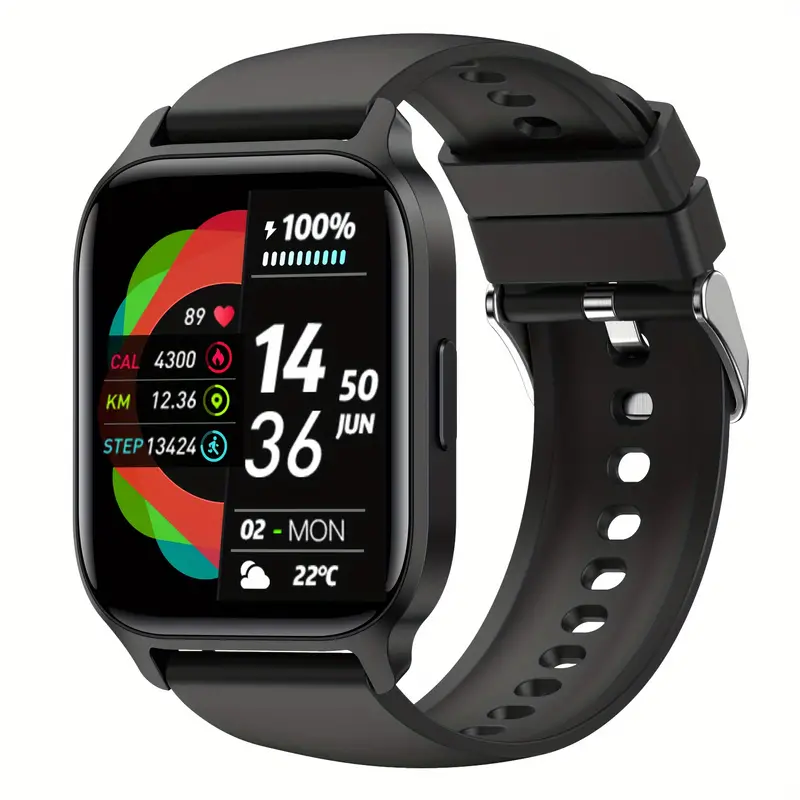 Smartwatch Fitness Tracker Negro GODTVAGT
