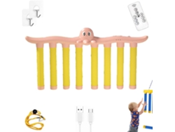 Juego De Reflejos Con Control Remoto Para Entrenar La Coordinación Ojo-mano, 3 Modos De Velocidad (pulpo Rosa) Chrui