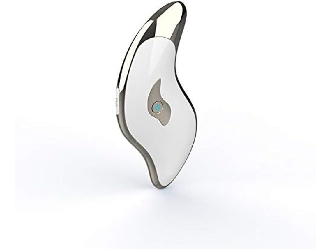 Gua Sha Beauty - Herramienta para el cuidado de la piel para rostro, cuello, regalos calentados, tamaño de viaje, para rostro, ojos, cuerpo, color blanco Yemaesre