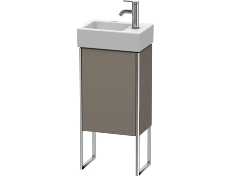 DURAVIT XSquare Vanity unit vertical 36.4x24.0 cm, 1 puerta, colgado a la izquierda, 1 estante de vidrio, para el lavabo Vero Air 072438