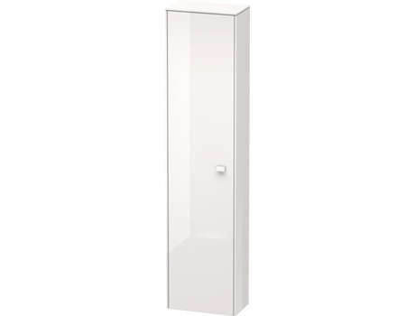 Armario DURAVIT Brioso alto 177,0x42,0x24,0 cm 1 puerta abatible a la izquierda 1 balda de madera 3 baldas de cristal