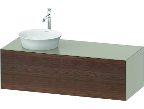 DURAVIT Tulip blanco, mueble de pared, ancho 1300 x fondo 550mm, con 1x extraíble, con tecnología tip-on, WT4977L