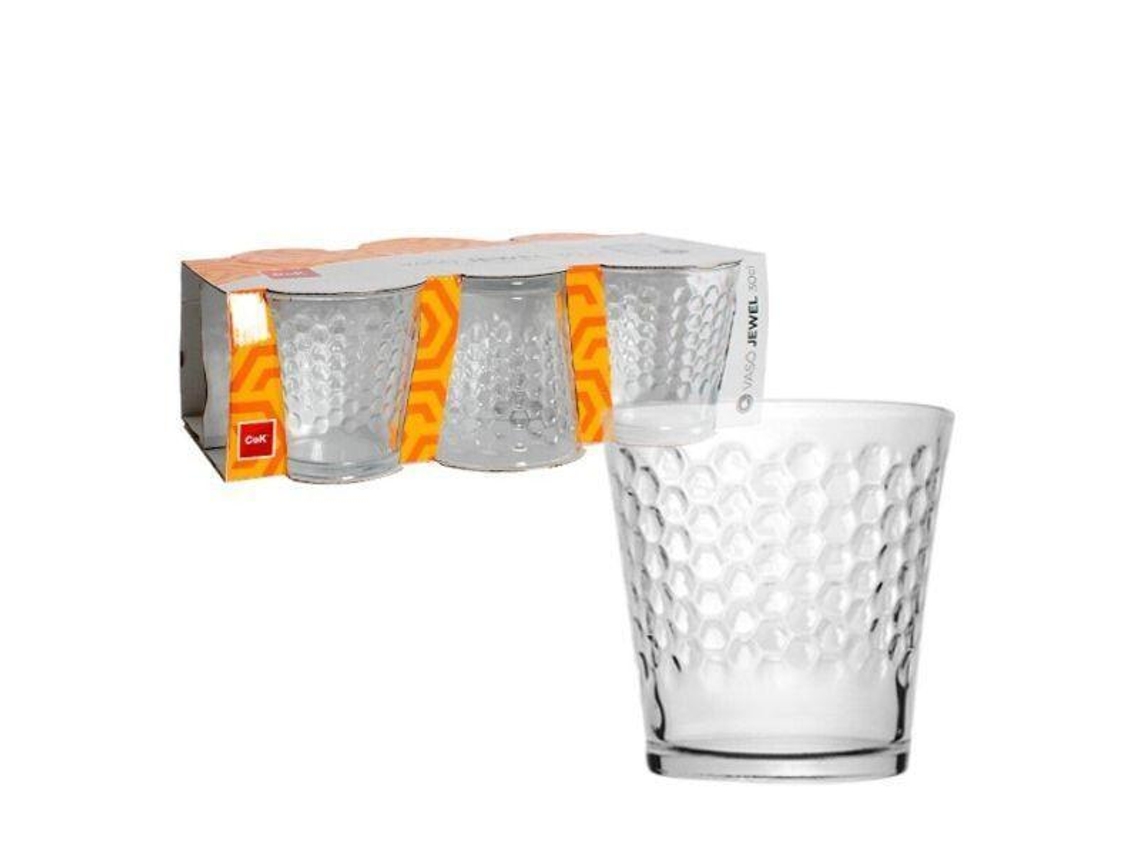 30 Cls Vaso Jewel Cok Para Zumos Y Refrescos - Caja 6 Unidades