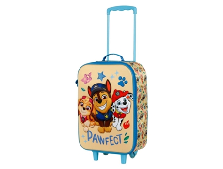 La Patrulla Canina Friendship Maleta Trolley Soft 3D, Azul KARACTERMANIA