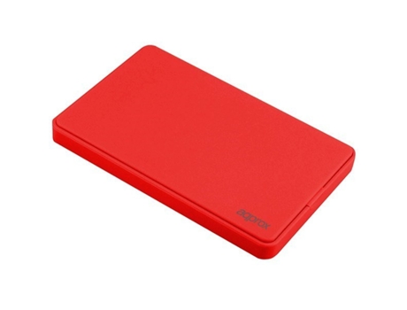 Caja Externa Hdd 2.5 Sata-Usb 2.0 APPROX! Rojo