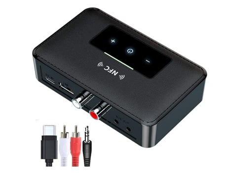 Car and Driver Transmisor FM Bluetooth para automóvil, USB dual y tipo C PD  de 18 W, cargador de coche inalámbrico receptor adaptador de coche Siri