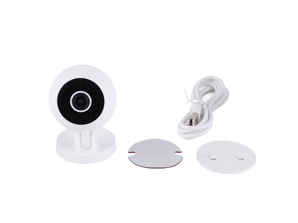 Cámara De Seguridad Inalámbrica De 2 Mp, 1080p, Wifi 2.4g, 360 Grados, Llamada De Voz, Para Interiores Y Dúplex.