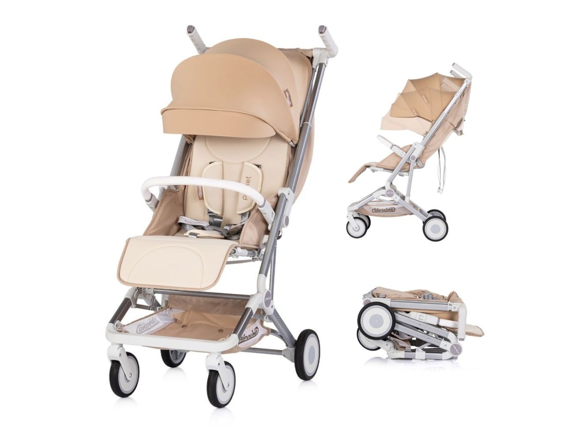 Silla De Paseo Ligera Pocket Hasta 22 Kg - Chipolino - Latte