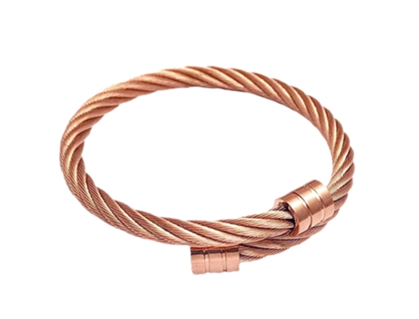 Pulsera Wia Wire - Oro Rosa Pulsera Wia Wire - Oro Rosa JEIIBRZUI