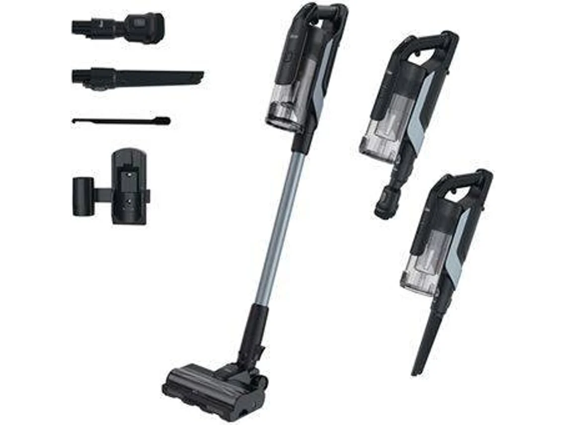 Aspirador Vertical HOOVER HF610H 011 All Floor (700 ml - Autonomía 90 min - Negro y Gris)
