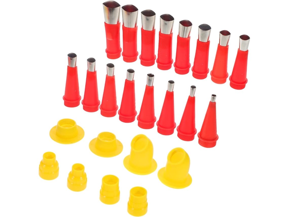 Kit Herramientas Calafateo Inoxidable Boquillas Base