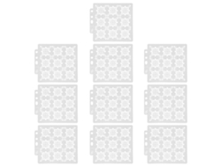 10 Plantillas De Mandala Para Pintura Y Dibujo Plantillas Diy Moldes Para Manualidades Y Arte