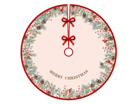 Falda de árbol de Navidad, decoraciones rústicas para el hogar, decoración de granja para fiestas de Año Nuevo, estilo 2