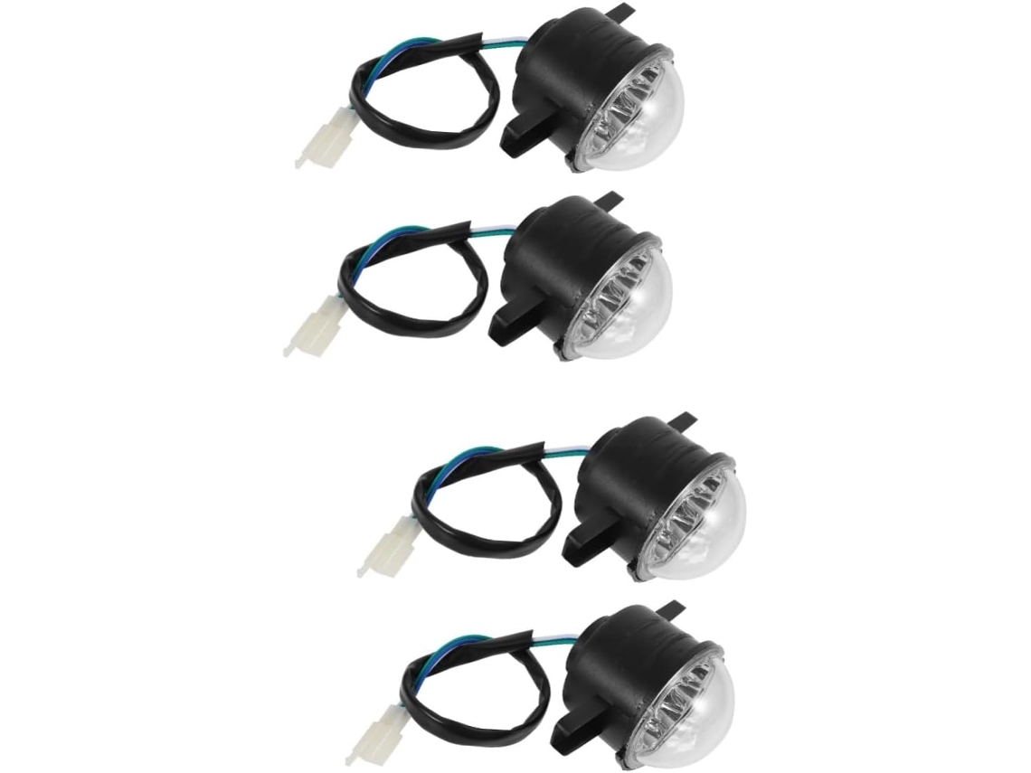 Juego de 4 accesorios LED para faros delanteros de vehículos todo terreno