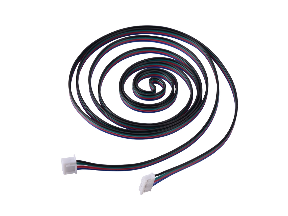 Cables De Motor Paso A Paso Hx2.54 4pin 6pin Blanco 1500mm Para Impresora 3d