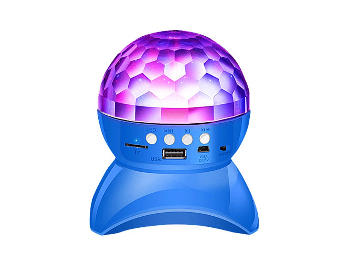 Luz De Escenario (altavoz Bluetooth Con Rotación 360)