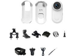 Minicámara De Acción Portátil De 1080p Con Batería De 350 Mah, Ligera, Ideal Para Ciclismo, Viajes, Vlogging Y Fotografía De Naturaleza.