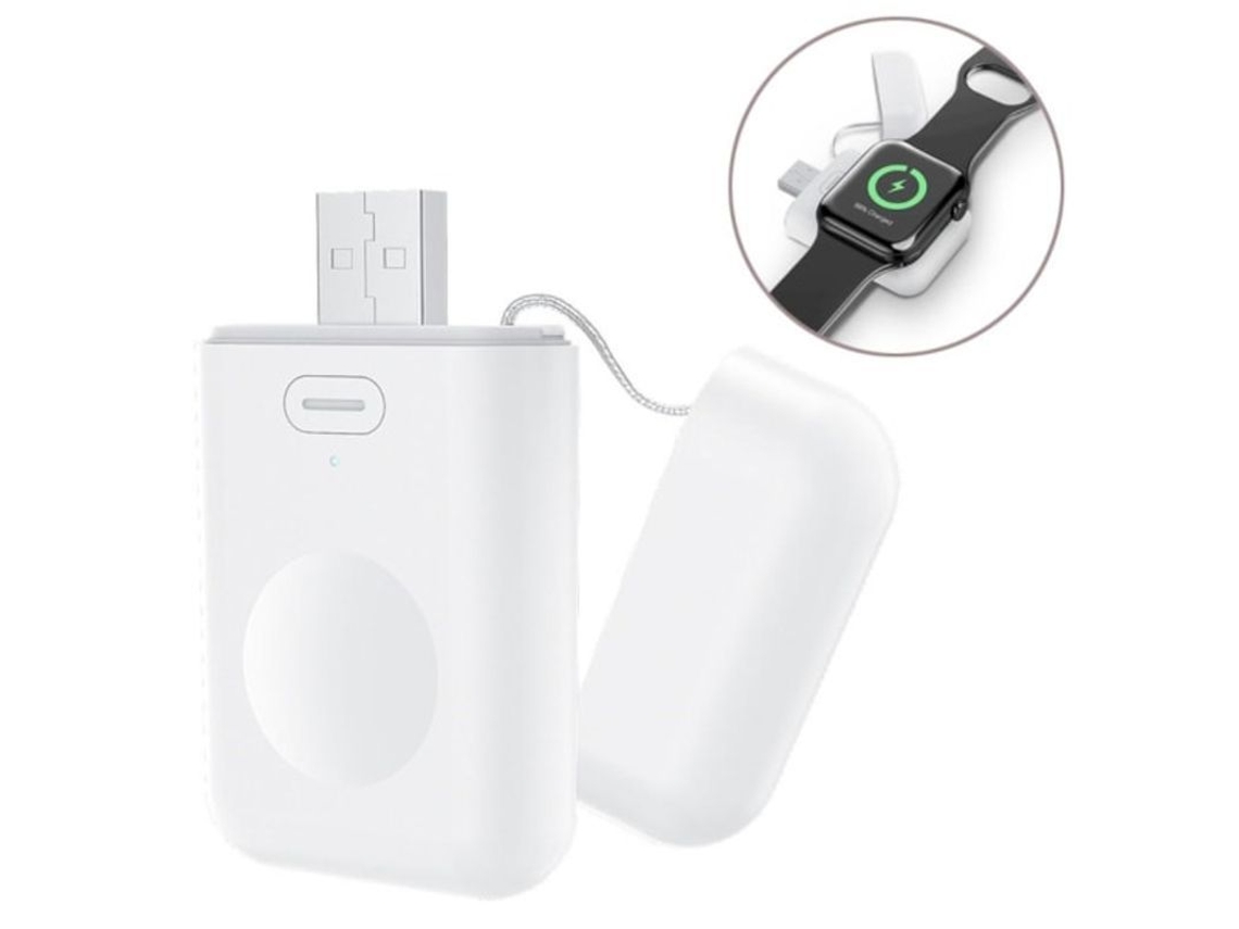 Batería Externa Inalámbrica Para Apple Watch Series 7/6/5/4/3/2/1 Pny 1000 Mah