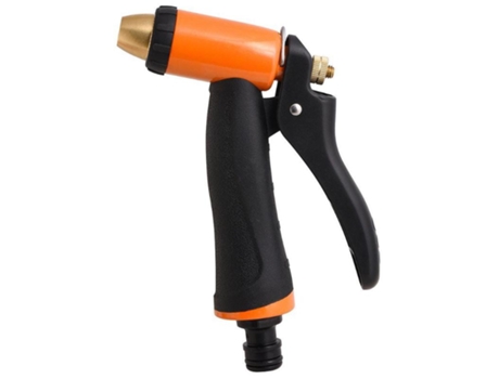 Pistola riego manguera metal soft-touch regulable
