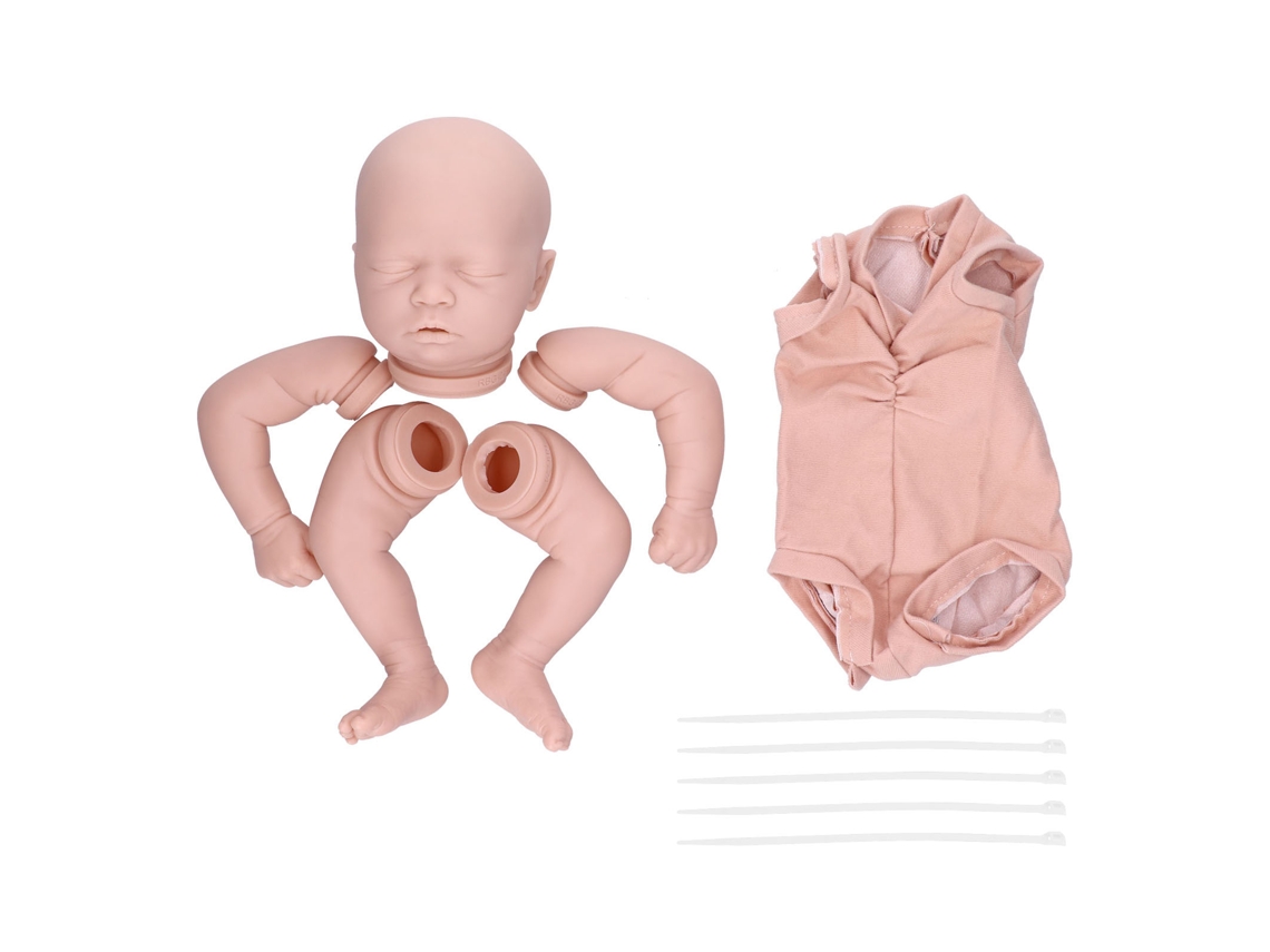 2026-kit De Muñeca Reborn 18.5 Pulgadas Diy Con Vinilo Sin Pintar Inacabado Para Manualidades