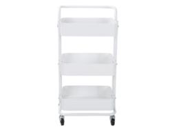 Vlrla-3 Tier Beauty Trolley Cart Storage Rack (black)