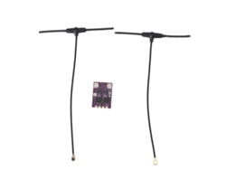Módulo Receptor Dual Tcxo Para Drones De Carreras, Con Estabilidad De Frecuencia De 2,4 Ghz Y Precisión De Señal.