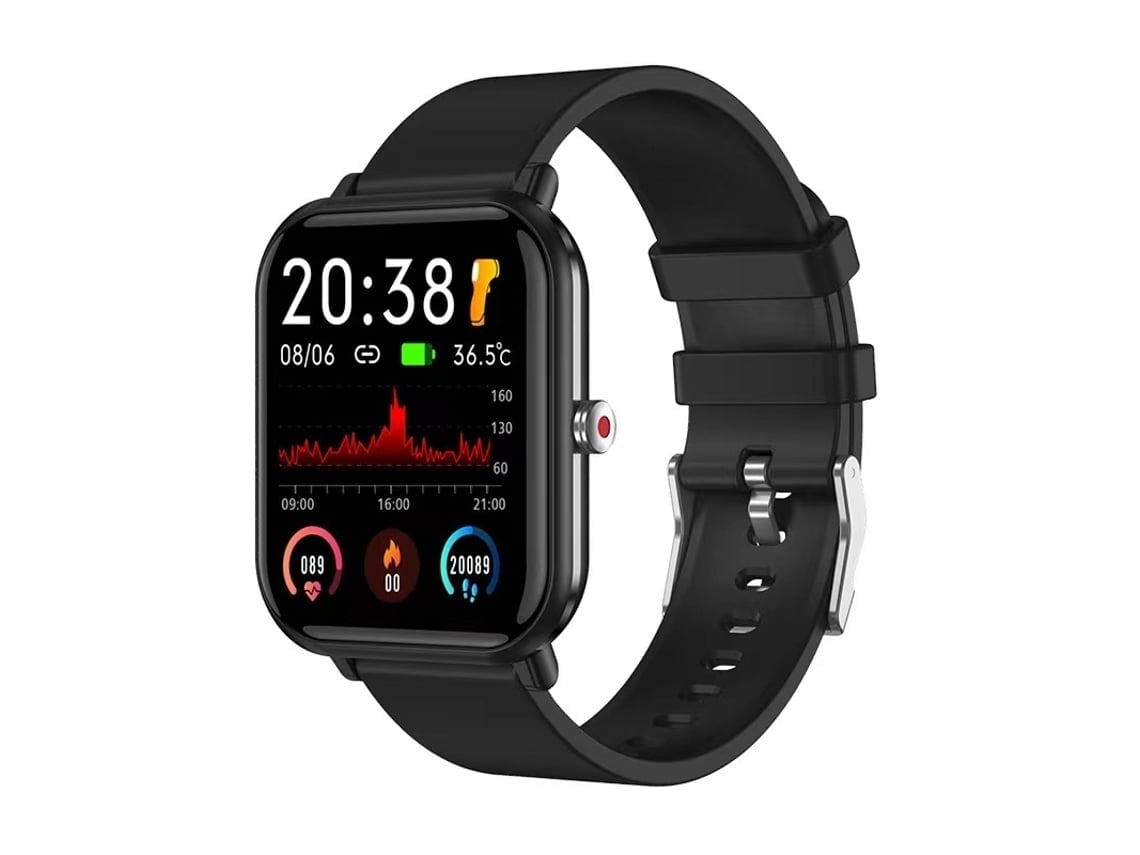Medición de temperatura y presión arterial en el reloj inteligente Q9pro*