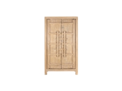 Armario Olmo Macizo Natural Natural 115x48x210cm