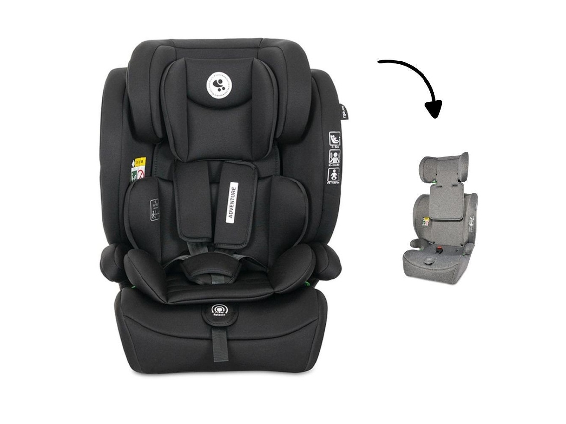 Silla De Auto Adventure I-size (76-150 Cm) De Lorelli - Black*