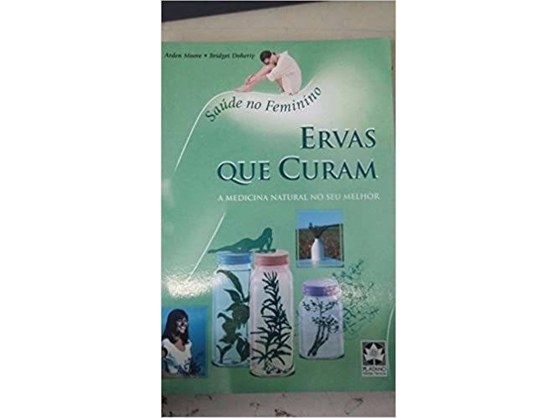 Libro Ervas que Curam de Arden Moore (Portugués)
