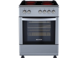 Cocina BECKEN BFE4510N IX (64 L - Eléctrico de Vitrocerámica - Inox)