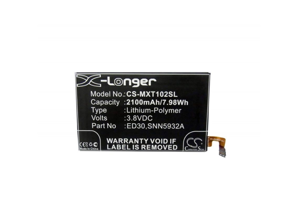 Batería POWERY 1.60.MOT.999.46 para Motorola ED30