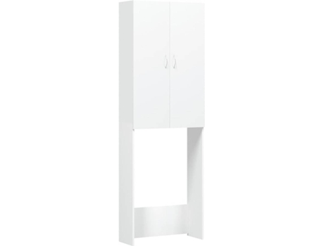 vidaXL Armario de lavadora blanco 64x25,5x190 cm