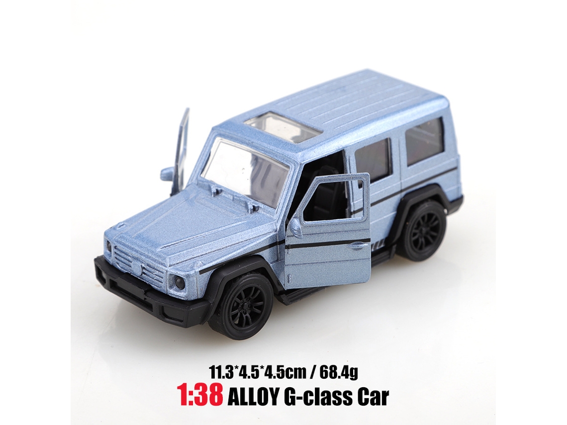 Modelo De Coche Todoterreno De Metal Fundido A Presión A Escala 1/38, Coche De Juguete Realista