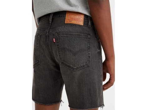 Pantalones Cortos Negros LEVI'S 501 ’93 Black Worn In