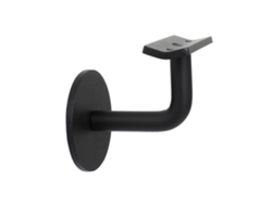 Soporte Pasamanos Fijación Persiana Negra IVOL