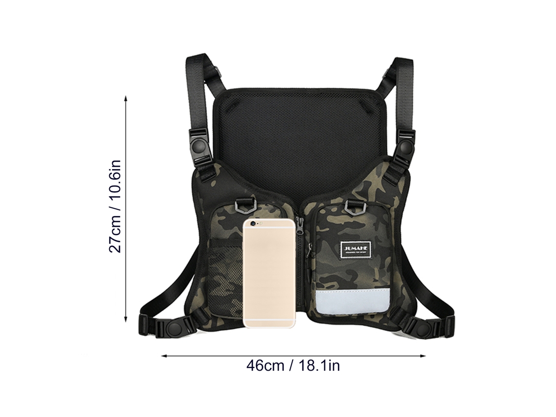 Chaleco Ligero Y Transpirable Para Pesca Con Mosca, Chaqueta De Pesca, Bolsa De Pecho Para Actividades Al Aire Libre.