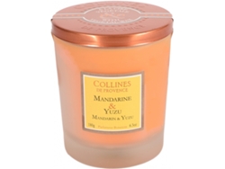 Vela COLLINES DE PROVENCE Perfumada Duos Mandarín Yuzu 180Gr