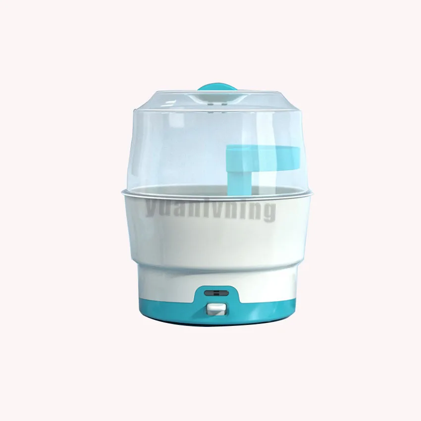 Esterilizador Elétrico De Mamadeiras (azul) Com Aquecedor A Vapor Para Mamadeiras E Papinhas De Bebê.