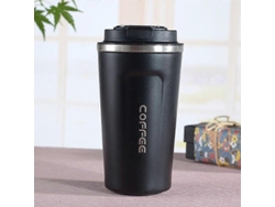 Versión inteligente, taza de café doble de acero inoxidable 304, termo para coche, termo de viaje para bicicleta eléctrica Ly