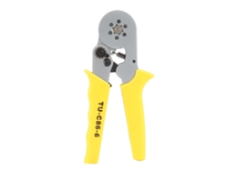 Herramienta De Crimpado De Terminales Con Alicates Hexagonales De Trinquete Y Pelacables (tu-c86-6)