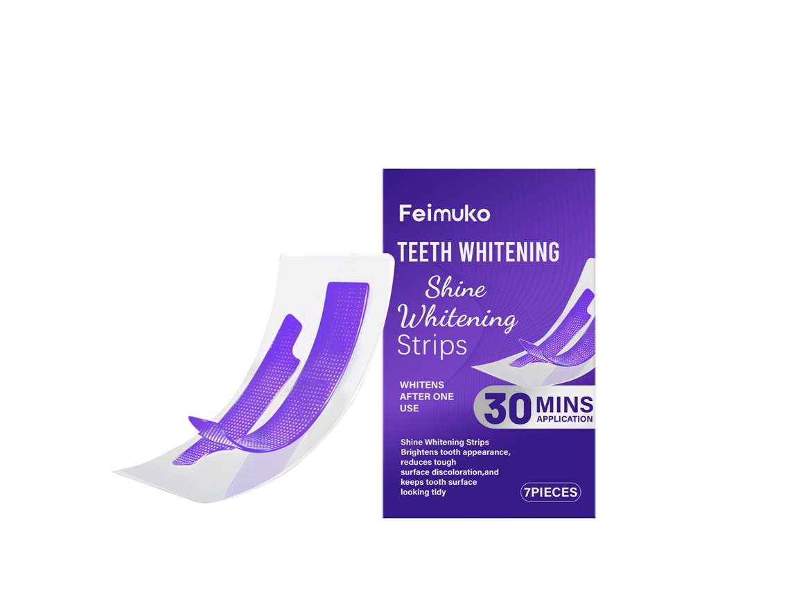 Tiras blanqueadoras de dientes Purple Worten